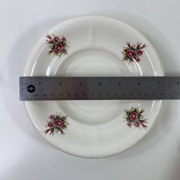 VB Athena Floral Ceramic Pitcher Basin Set Pink Rose Design Decor Vintage - Picture 11 of 11